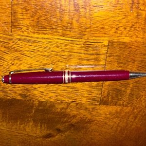 Mont Blanc Ballpoint Pen - Burgundy
